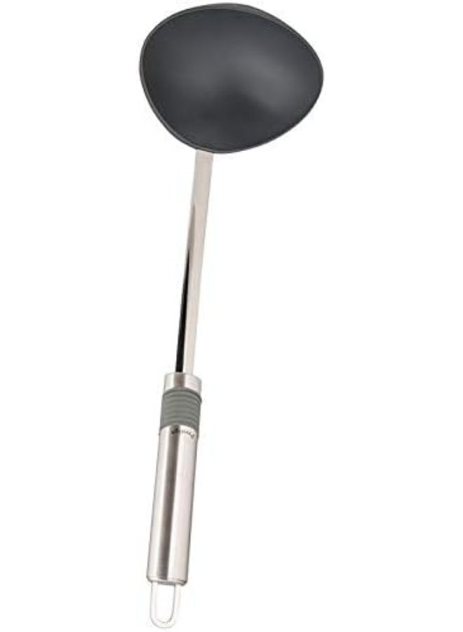 Prestige Progrip Nylon Head Ladle Silver/Black - Image 3