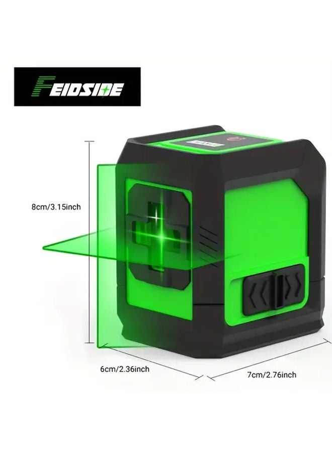 Magnetic 2 Line Self Leveling Laser Level with Tripod Base and Carry Bag - Image 4