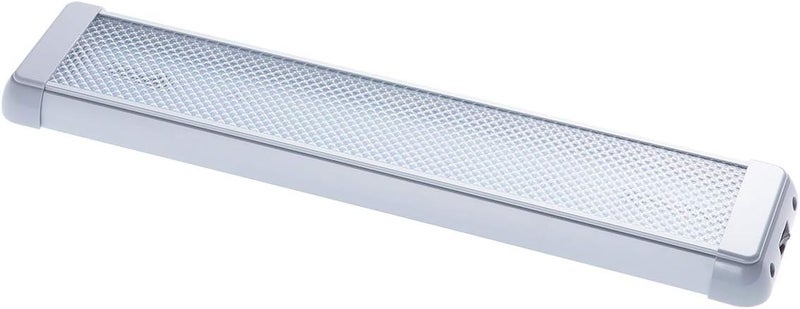 Raycharm RV Cargo Van LED Interior Light Fixture, 18.2" x 3.9" Aluminum Housing, 6000K Cool-White Large Spaces Illuminating, High Light-Output Low Ampere Draw, On/Off Rocker Switch, 12V-24V DC, 1-Pack - Image 1