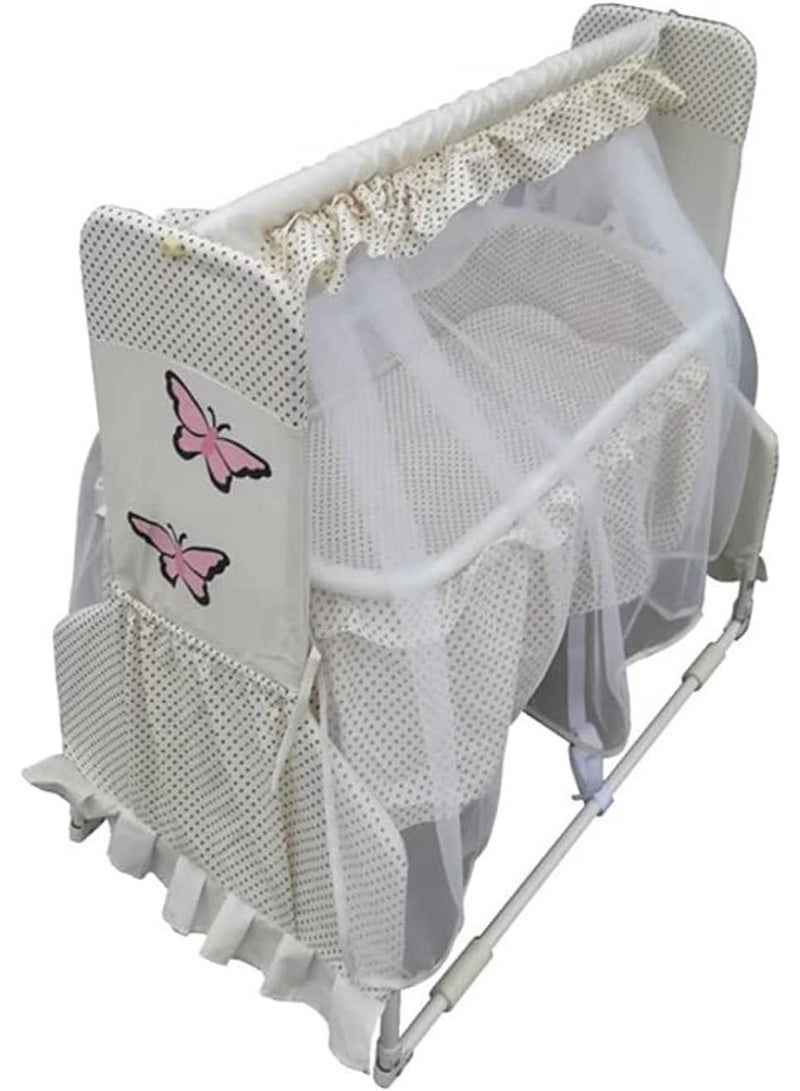 Baby crib with mosquito net - Image 1
