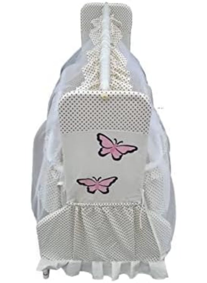 Baby crib with mosquito net - Image 2