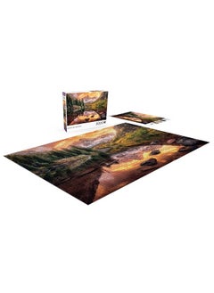 Buffalo Games Maroon Lake Reflection 2000 Piece Jigsaw Puzzle  - Image 5