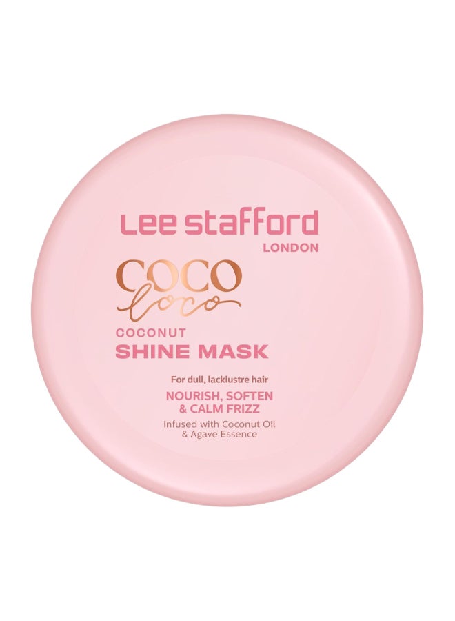 Lee Stafford قناع لي ستافورد كوكو لوكو لتألق جوز الهند، علاج مغذي للشعر الباهت، 200 مل - Image 1