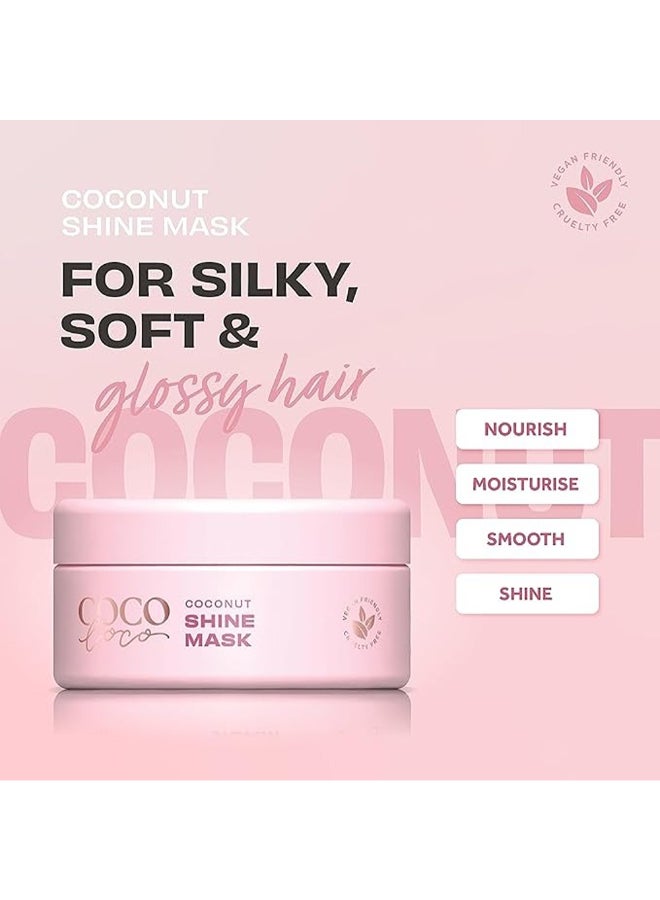 Lee Stafford قناع لي ستافورد كوكو لوكو لتألق جوز الهند، علاج مغذي للشعر الباهت، 200 مل - Image 2