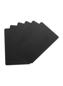 MECCANIXITY 40Pcs Blank Pvc Cards Color, Cr80 15Mil Plastic Cards Blank Id Card Waterproof For Id Badge, Credit Cards, Identification Badges, Printer, Black  - Image 1