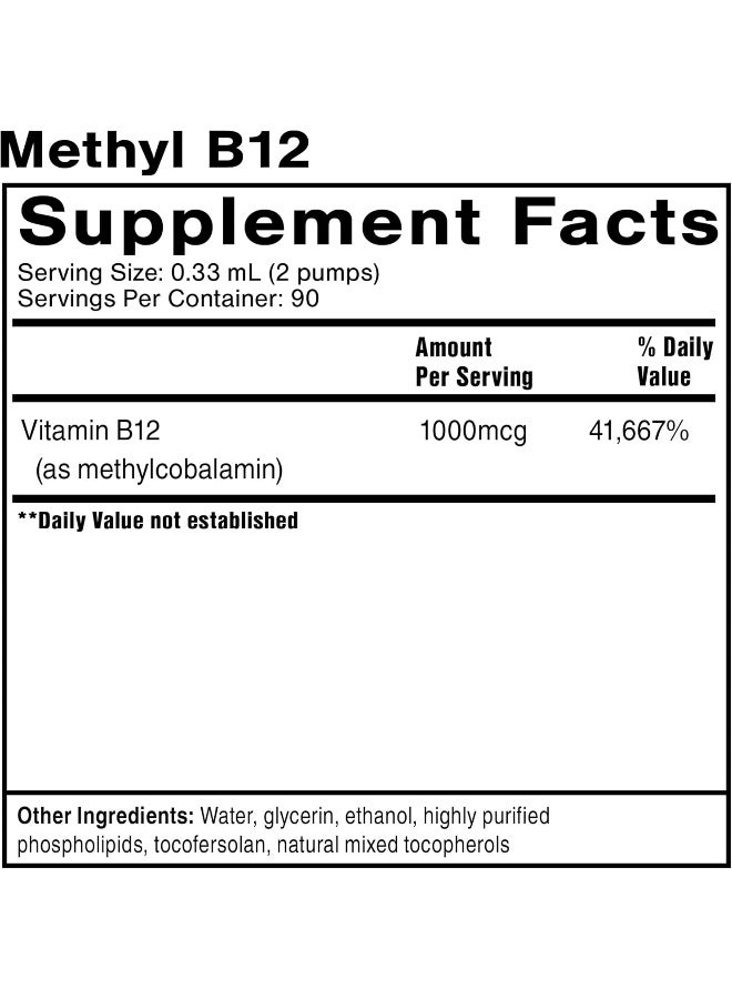 Quicksilver Scientific مكمل ميثيل ب-12 الليبوزومي للطاقة - Image 2