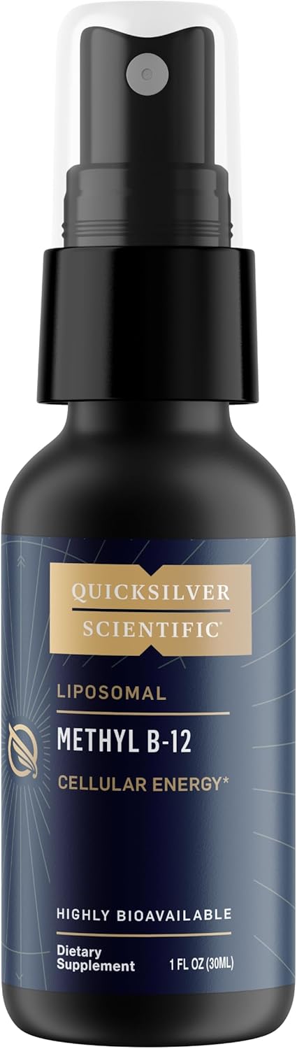 Quicksilver Scientific مكمل ميثيل ب-12 الليبوزومي للطاقة - Image 1