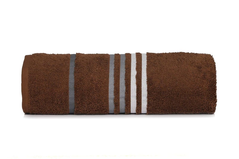 Casa Copenhagen Exotic Luxury Hotel & Spa Quality, 525 GSM Premium Super Soft Cotton, 6 Piece Hand Towel Set,Black,White,Frost Grey, Living Coral,Windore Wine,Toffee - Image 5