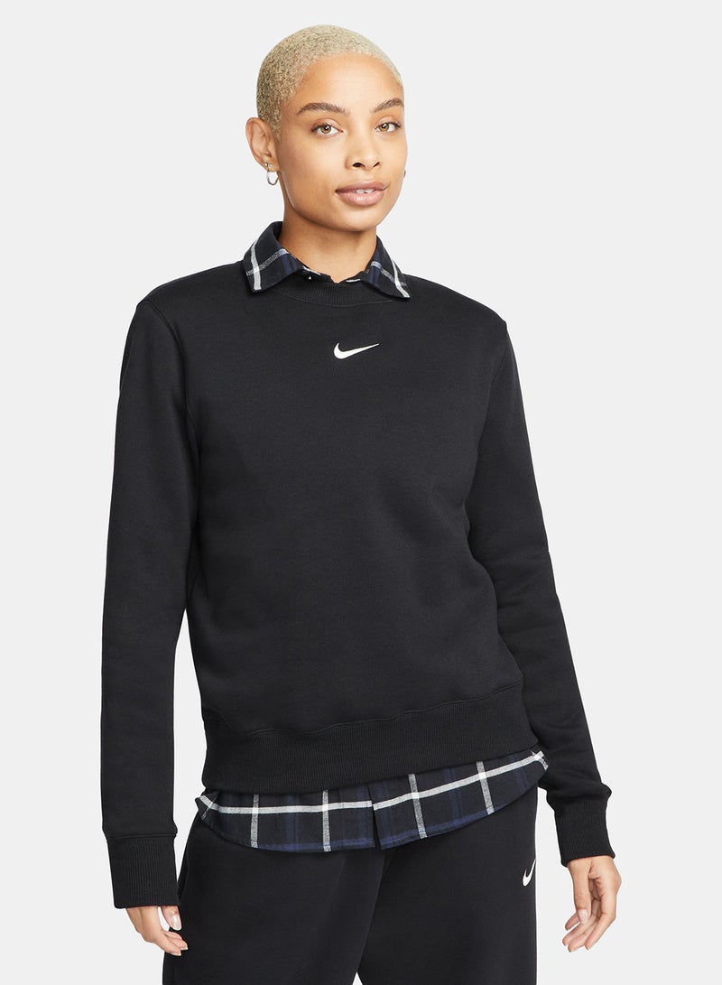 Nike Women’s Nike Sportswear Phoenix Fleece Standard Crew Sweatshirt - Image 2