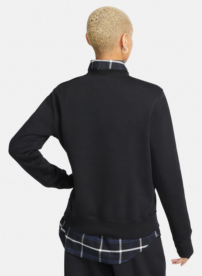 Nike Women’s Nike Sportswear Phoenix Fleece Standard Crew Sweatshirt - Image 5