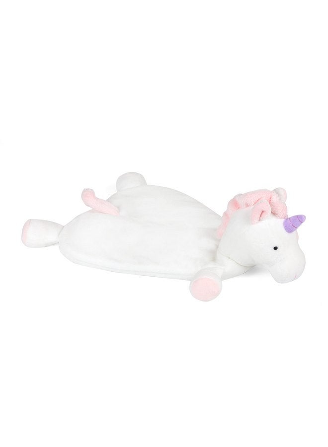 WubbaNub Baby White Unicorn Lovey - Image 4