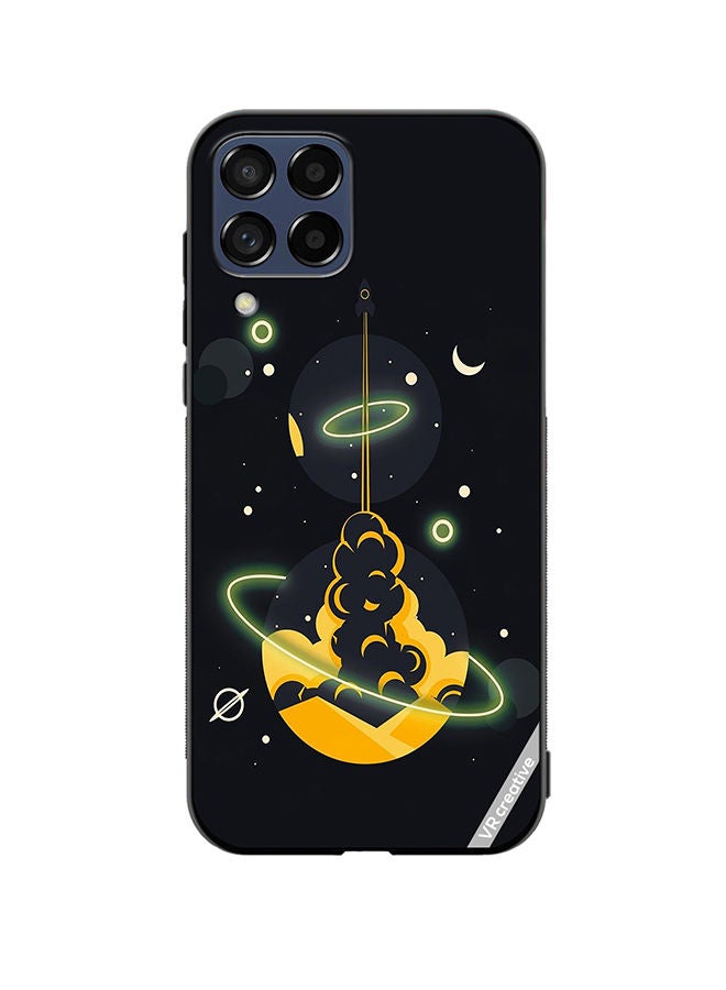 VR CREATIVE Protective Case Cover For Samsung Galaxy M33 Galaxy Design Multicolour - Image 1