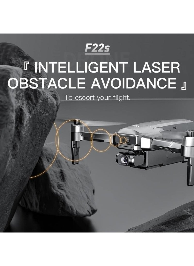 SJRC F22s 4K PRO Drone 4K Professional Real  Laser Obstacle Avoidance 3.5KM Distance Flight RC Quadcopter Drones
