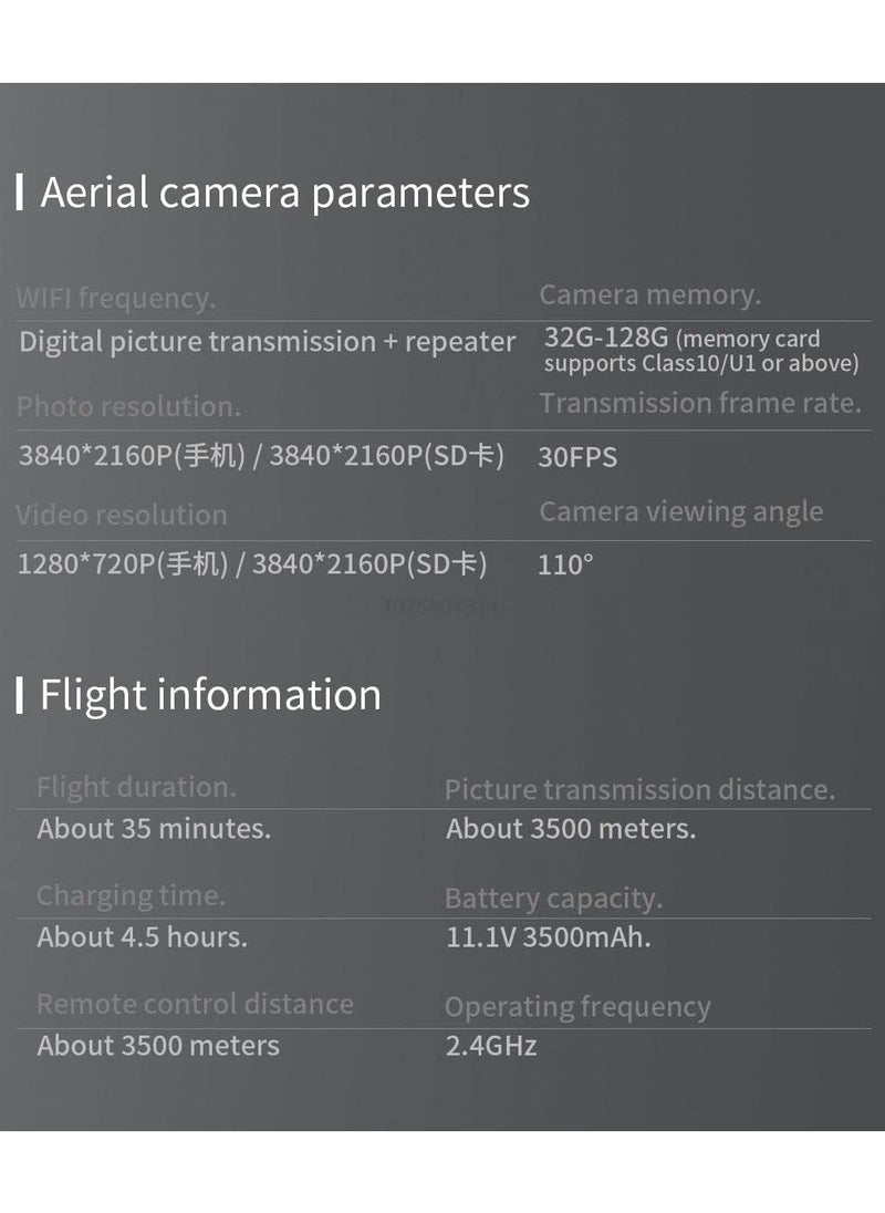 SJRC F22s 4K PRO Drone 4K Professional Real  Laser Obstacle Avoidance 3.5KM Distance Flight RC Quadcopter Drones