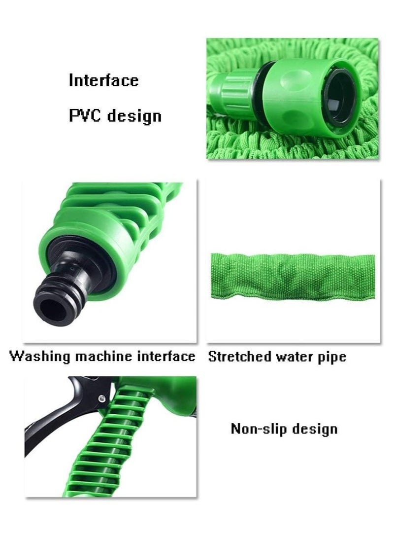 ارواق فوهة خرطوم الحديقة - بخاخ الماء / بخاخ اليد - 7 فوهات مسدس رش للري بالضغط العالي (75 قدم) - Image 3