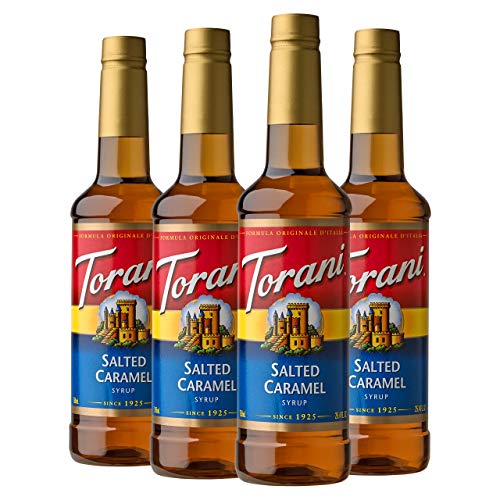 Torani Syrup Salted Caramel 254 Ounces Pack of 4 - Image 1
