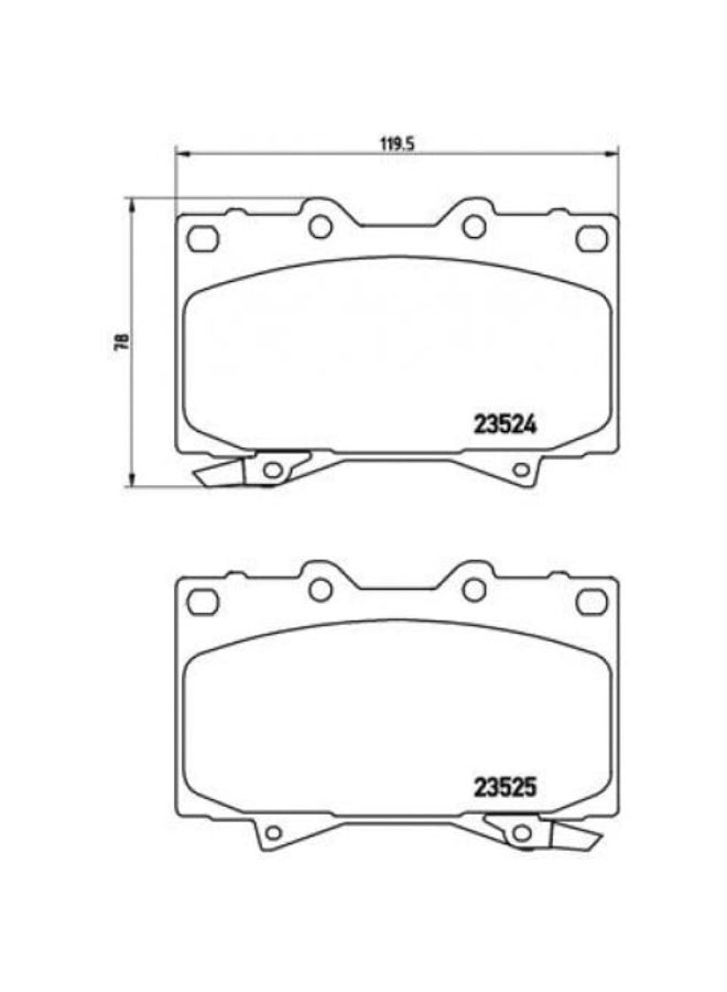 فحمات الفرامل - P 83 048