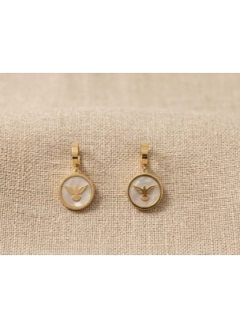 Women's stainless steel earrings with an elegant design and high quality, made of genuine stainless steel, rust-resistant, does not cause skin allergies, suitable for everyday wear and special occasions. Stainless steel accessories, women's accessories, earrings, jewelry.