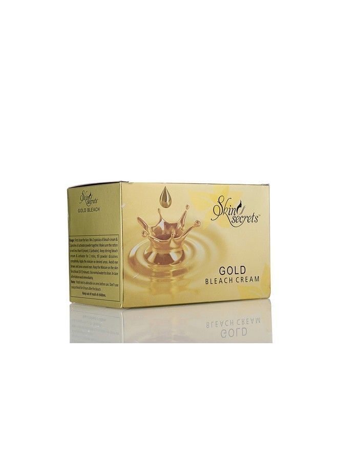 Skin Secrets Gold Bleach With Gold Dust & Lemon Oil (250Gm) - Image 1