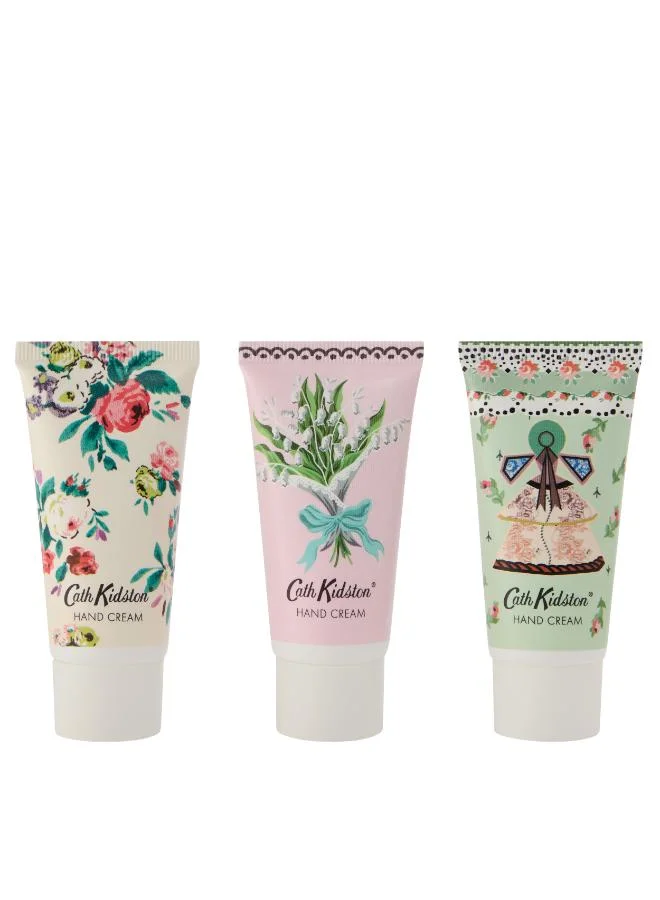 Cath Kidston Assorted Hand Creams 3 x 30ml