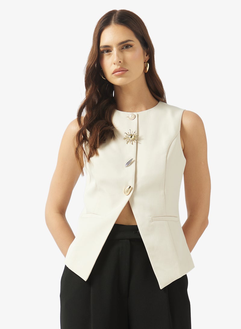 ايلا صدرية بلا أكمام - Image 1