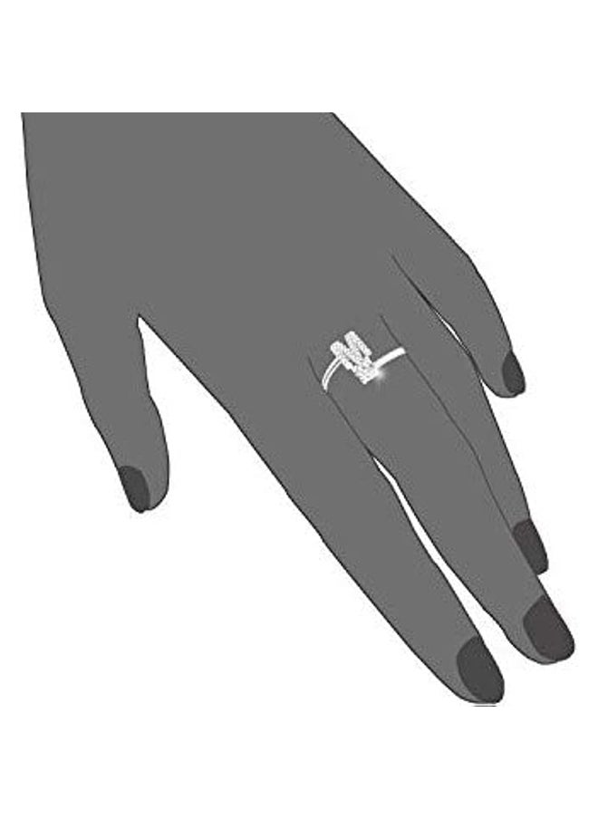 Ring - Letter "M" Silver Ring - Image 1