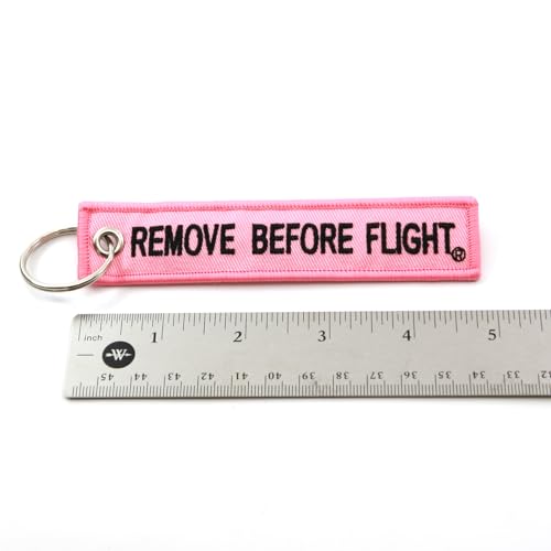 Rotary13B1 - Remove Before Flight Keychain - Pink - Image 2