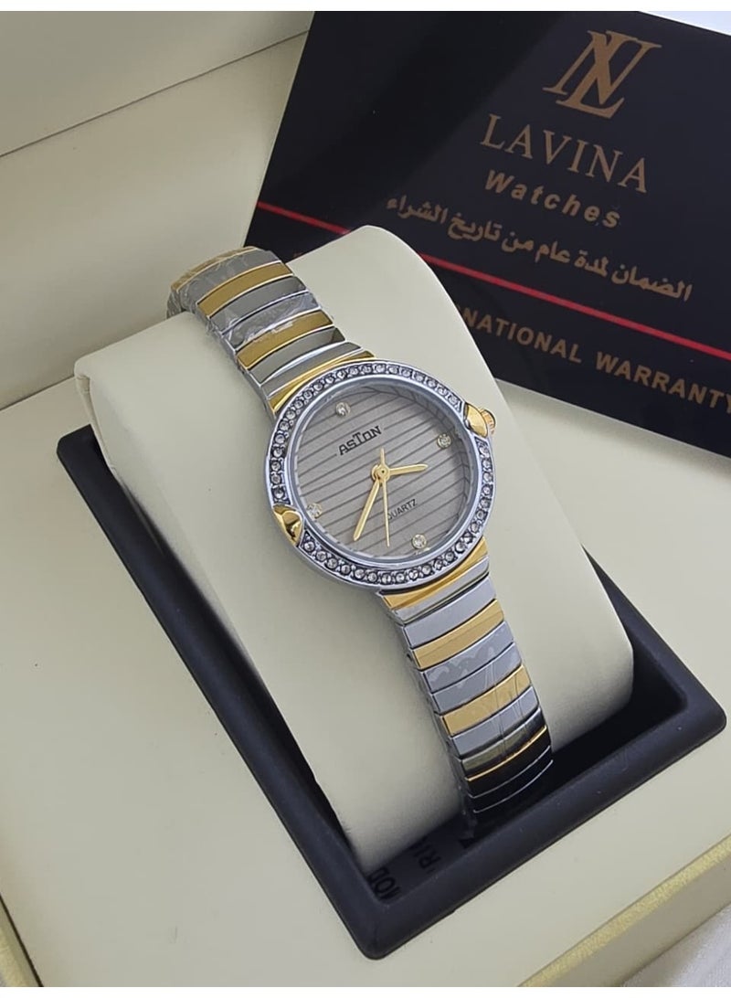 Women's Stainless Steel Strap Analog Quartz Watch Wrist watch