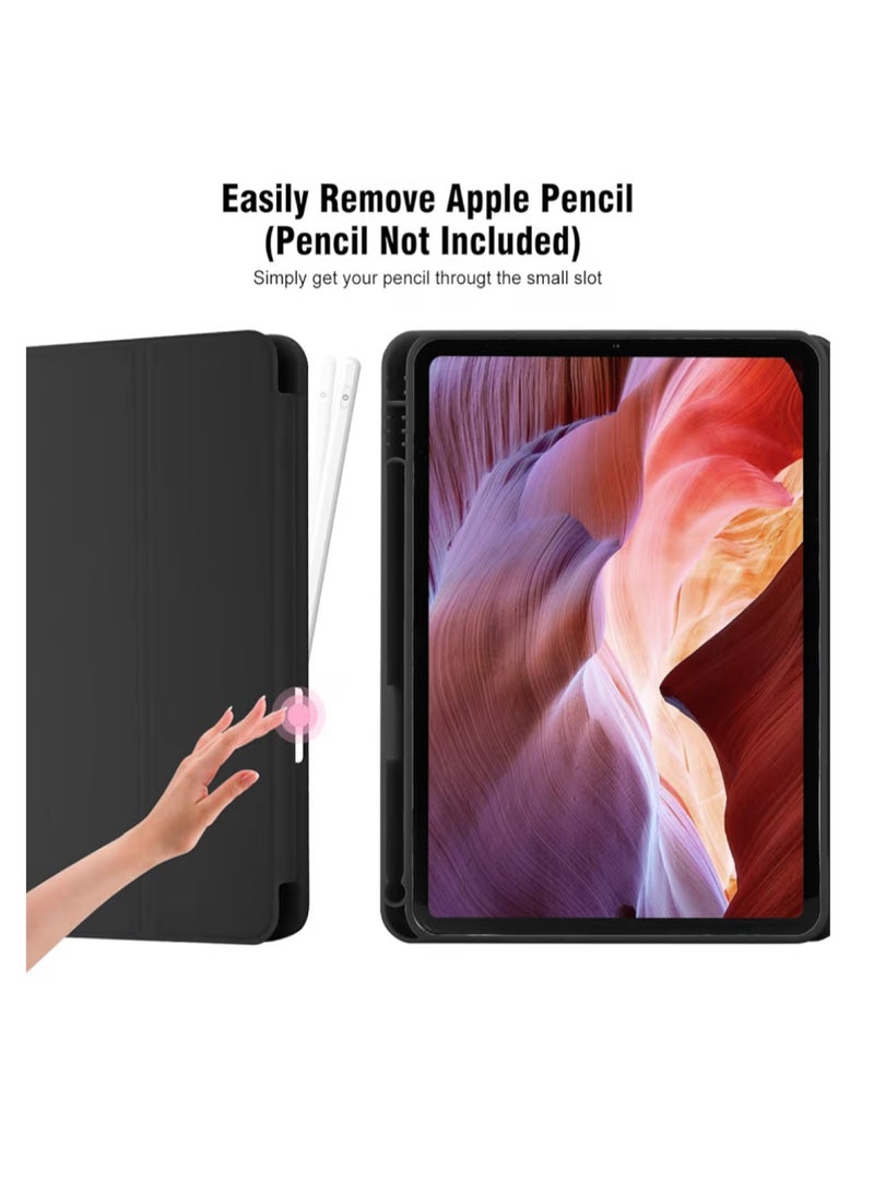 Case for iP 10.9 Inch 2022/2025 (10th /11th Generation) Model with pencil Holder, slim Tablet Cover with soft TPU Back, Auto Wake/Sleep - Image 2