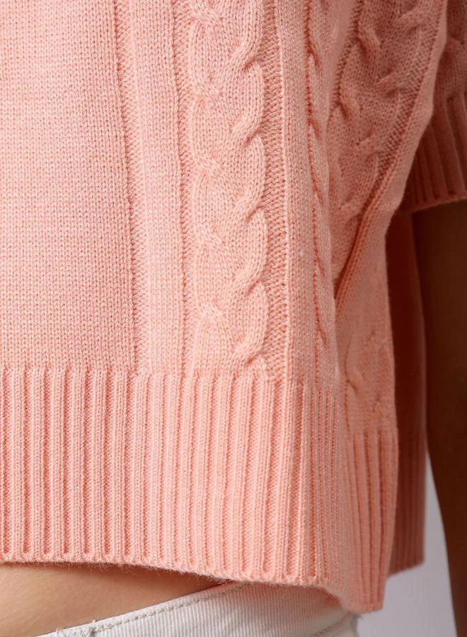 Freehand  Women Relaxed Fit Solid Regular Sweater for Women | Best Price UAE