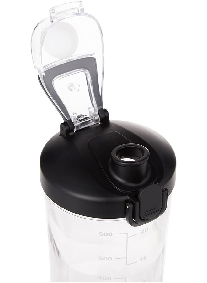 Home Pro Home Pro Blendpro Max Extra Blender Transparent Cup 600 Ml Capacity Black  - Image 3