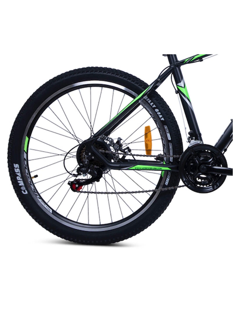 MOGOO - Nova Alloy 21 Speed 26 Inch Mtb - Green - Image 1