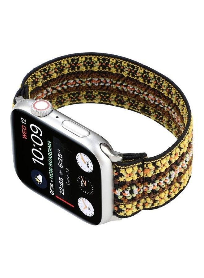 NIBEMINENT Replacement Watchband For Apple Watch Series 7 45mm/6 & SE 5 4 44mm/3 2 1 42mm Multicolour - Image 3