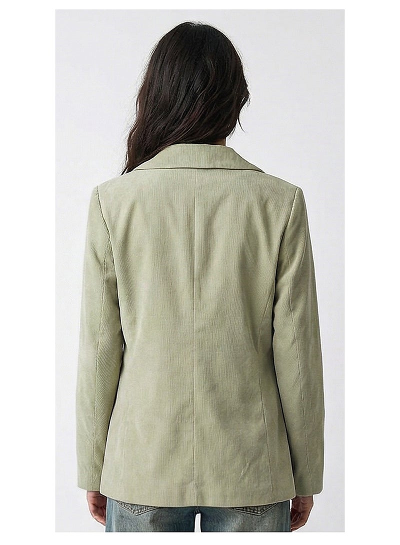 RAVIN Women Tailored Textured Blazer - Image 2