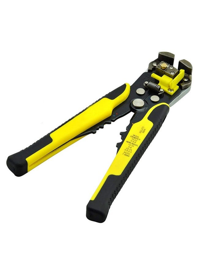 نوفو كماشة قطع الكابلات الأوتوماتيكية ذاتية الضبط من نوفو مقاس 8 بوصات، أداة متعددة الأغراض 5 في 1 لقص وتجريد الأسلاك، مقاس 10-24 AWG (0.2~6.0 مم²) (أحمر) - Image 1