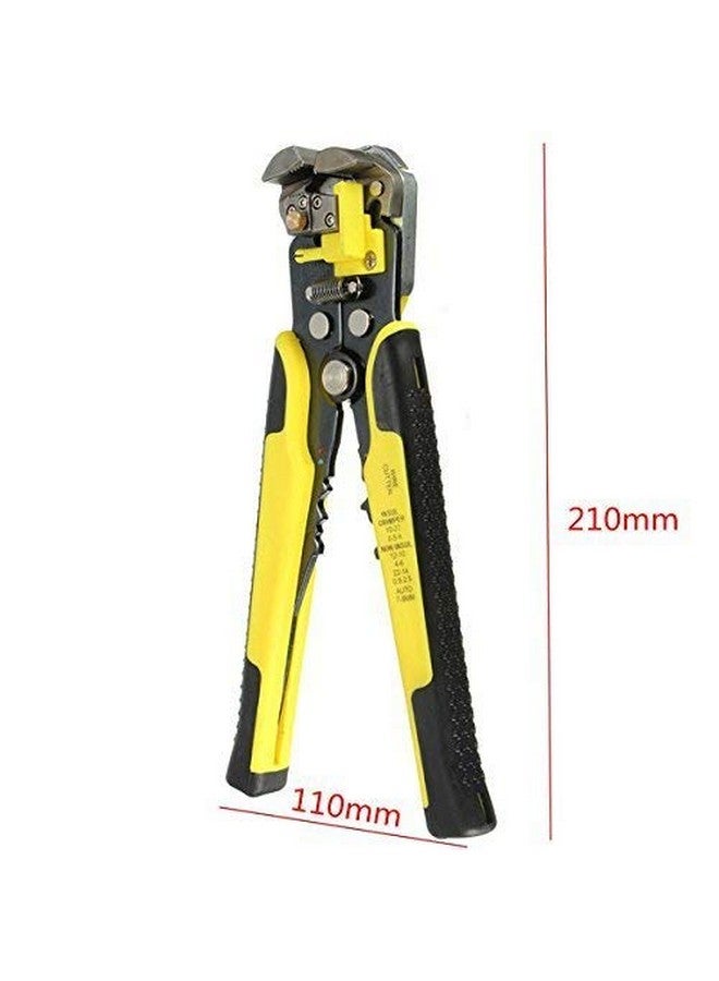 نوفو كماشة قطع الكابلات الأوتوماتيكية ذاتية الضبط من نوفو مقاس 8 بوصات، أداة متعددة الأغراض 5 في 1 لقص وتجريد الأسلاك، مقاس 10-24 AWG (0.2~6.0 مم²) (أحمر) - Image 4