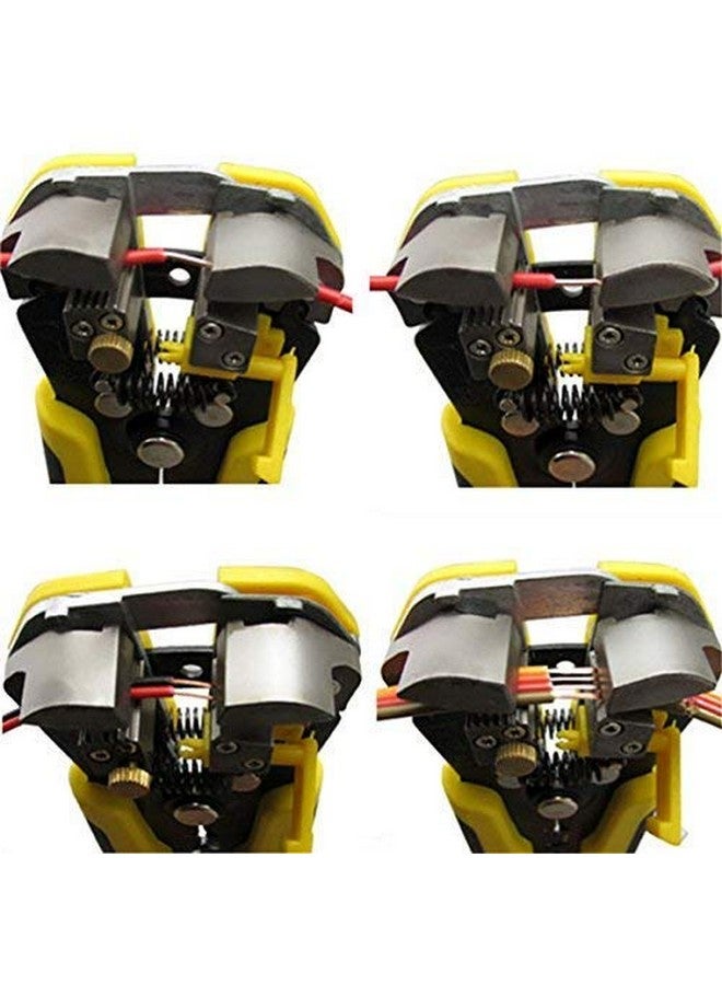 نوفو كماشة قطع الكابلات الأوتوماتيكية ذاتية الضبط من نوفو مقاس 8 بوصات، أداة متعددة الأغراض 5 في 1 لقص وتجريد الأسلاك، مقاس 10-24 AWG (0.2~6.0 مم²) (أحمر) - Image 3