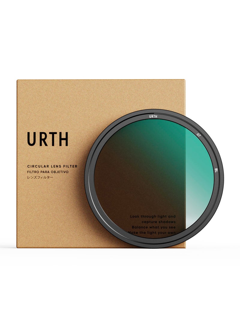 Urth Urth 67mm Circular Polarizing (CPL) Lens Filter - Multi-Coated, Slim Design for Camera Lens Polarization  - Image 1