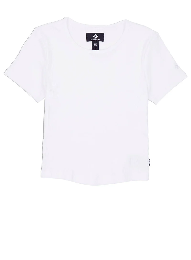 CONVERSE Slim Rib T-Shirt