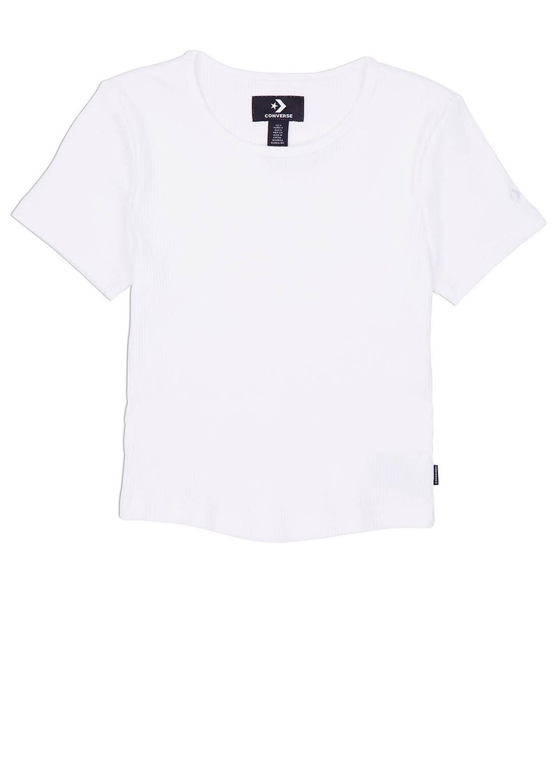 CONVERSE Slim Rib T-Shirt 