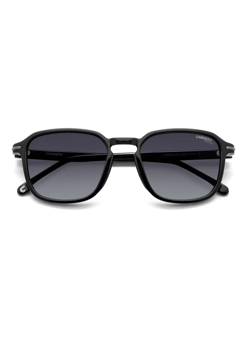 كاريرا Men's UV Protection Sunglasses Carrera 328/S Black 44.5 - Lens Size: 53 Mm