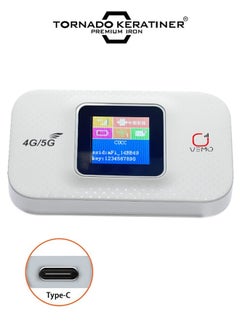 FLOWING Pocket 4G/5G WiFi, E5783 Europe Version 4G/5G WiFi 300Mbps Plug and Play Standard SIM Card Pocket Mobile Hotspot Wireless Network Smart Router,for Home Business  - Image 1