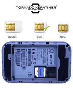 FLOWING Pocket 4G/5G WiFi, E5783 Europe Version 4G/5G WiFi 300Mbps Plug and Play Standard SIM Card Pocket Mobile Hotspot Wireless Network Smart Router,for Home Business  - Image 3