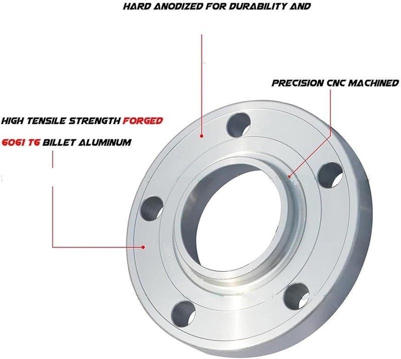Wivplex 15MM Wheel Hub Spacers for Benz - Image 3