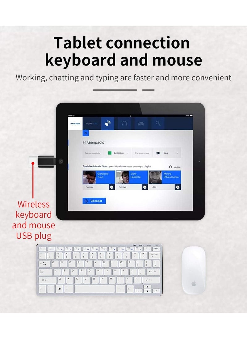 Lightning Male to USB Female Adapter OTG Cable for Apple iPhone 11 12 Mini max pro xs xr x se2 7 8plus Ipad air3 A Camera Memory Stick Connector Keyboard and Mouse Flash Drive Connection Kit Splitter