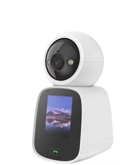 Wi-Fi HD Video Intercom Security Camera, 1080P, 355° Horizontal and 90° Tilt, Smart Motion and Human Detection, Color and Infrared Night Vision, Two-Way Audio, Smart Tracking, PTZ Cruise, Voice Wake-Up, Multiple User Views, Indoor and Outdoor Use