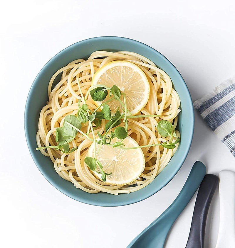 MOXWARE Modular BPA Free Plastic Mixing and Serving Bowls Set for Cereal, Salad, Rice, Soup, Pasta, Snack, Dishwasher & Microwave Safe, 700 Ml - Multicolor - 13 x 13 x 8 cm - Image 4