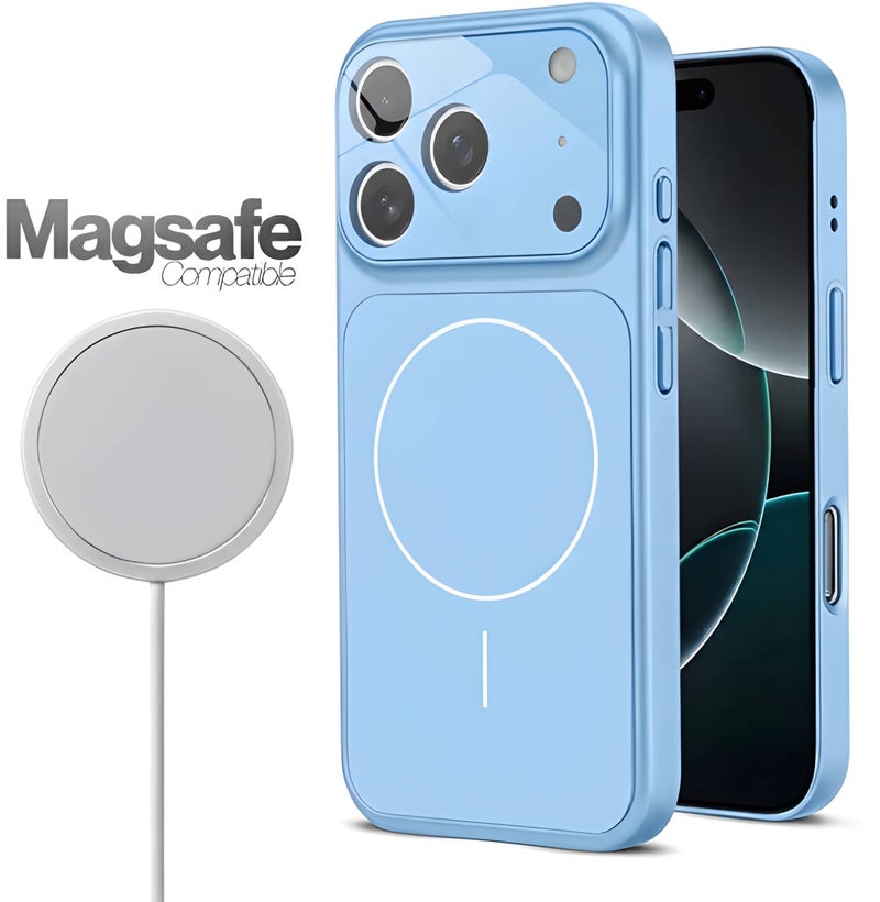 بورتوني جراب iPhone 18 Pro فائق النحافة وغير لامع (Matte) ومزود بميزة المغناطيس؛ يتميز بتصميم نحيف وصلب مع حماية للكاميرا، ومخصص لهاتف iPhone 18 Pro (مقاس 6.3 بوصة). - Image 3