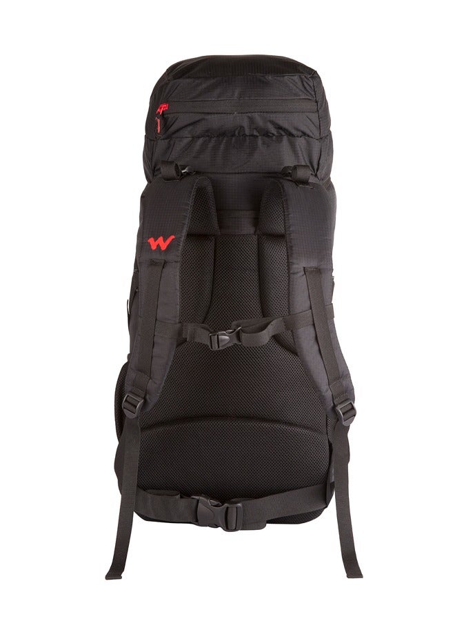 WILDCRAFT Wildcraft Nylon 45 Liter Hiking Backpack Black - Image 4