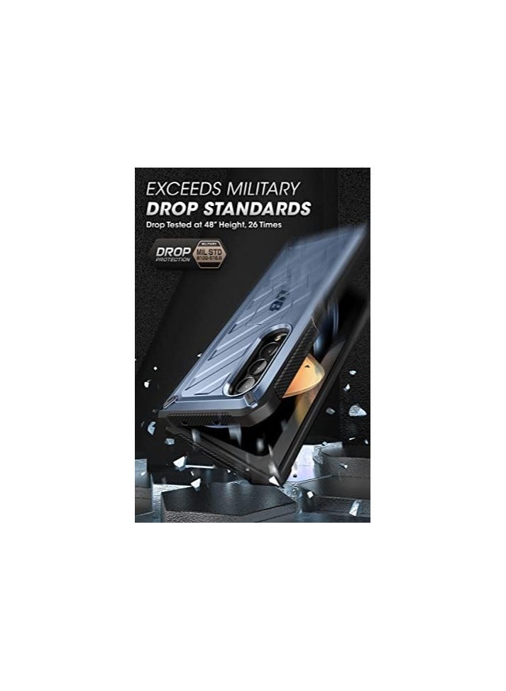 SUPCASE [Unicorn Beetle Series] Case Designed For Galaxy Z Fold 4 5G (2022 Release), [Rugged Belt Clip] Shockproof Protective Case with Built-in Screen Protector & Kickstand - Tilt - Image 3